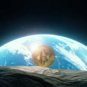 3D Rendering of Bitcoin